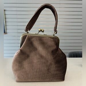 Anthropologie Corduroy Bag